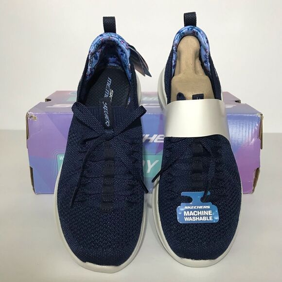 Skechers Ultra Flex Flourishing View Washable Slip Ons - Picture 4 of 7